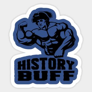 History Buff Dad 3 Sticker